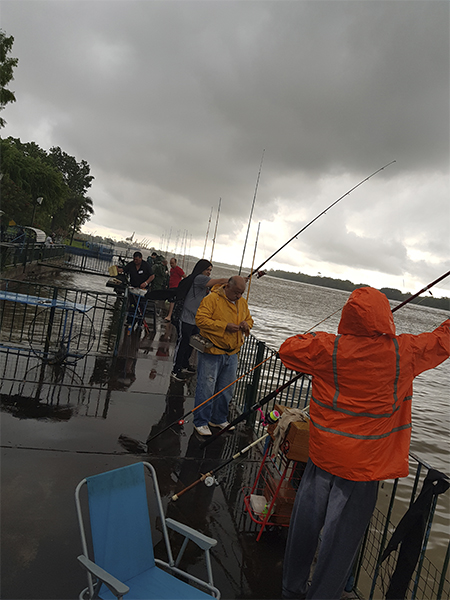 Octavo encuentro del Torneo de Pesca . Quilmes