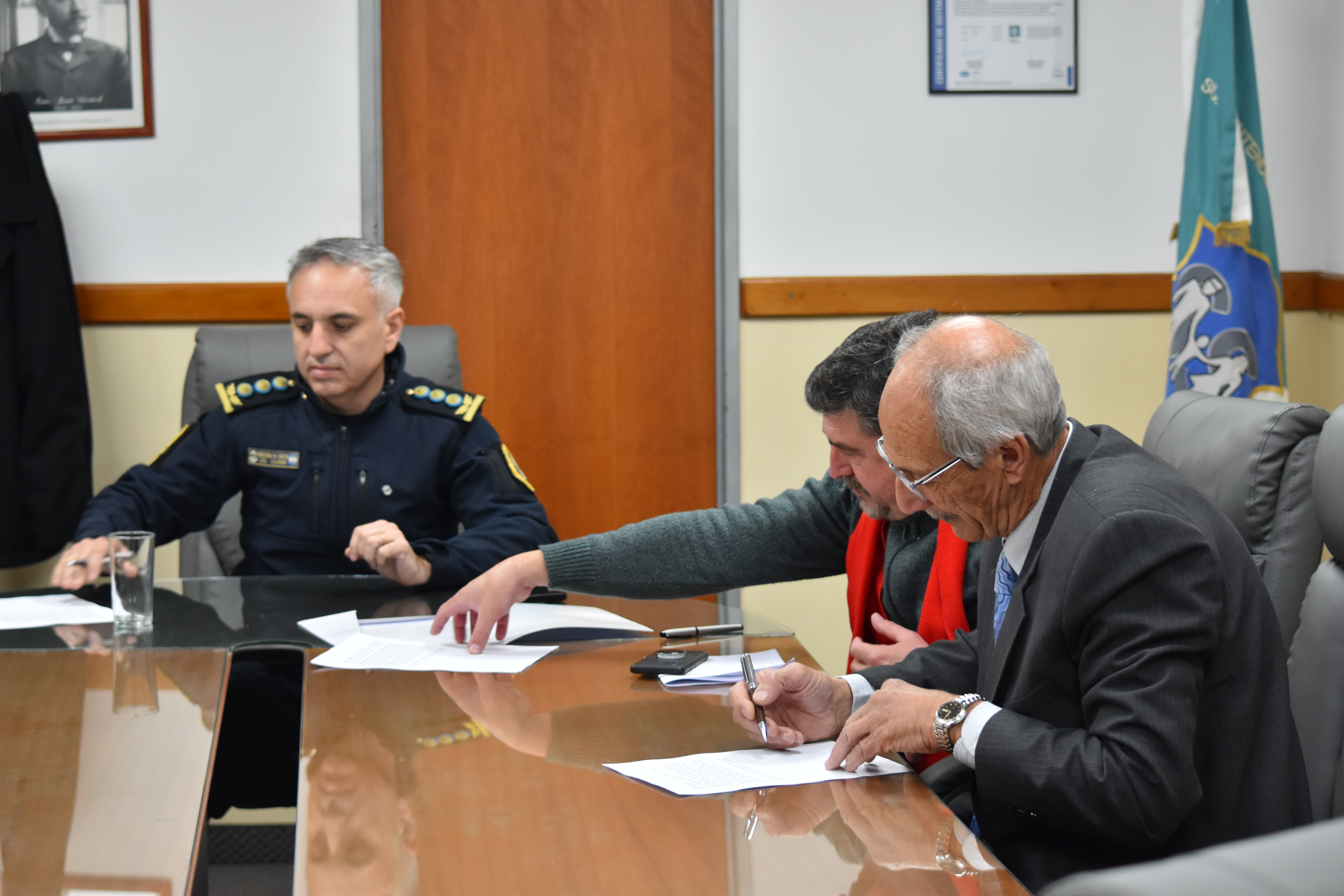 Firma de convenio